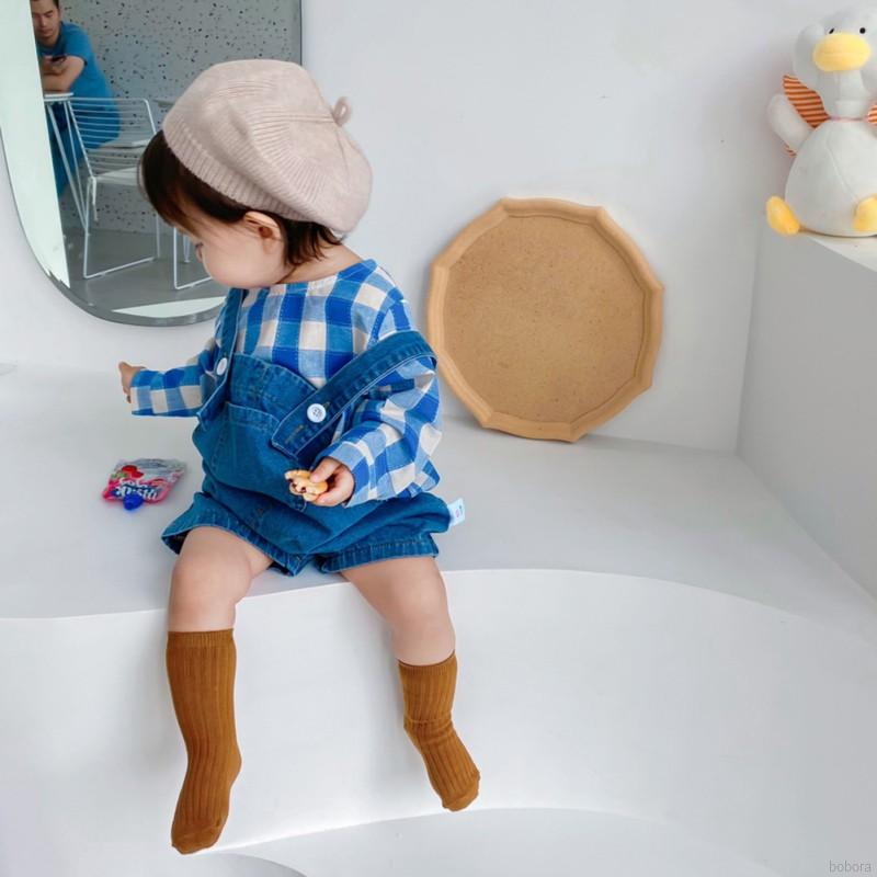 Mũ Nồi Dệt Kim Màu Kẹo Dễ Thương Cho Bé Gái 1-6 Tuổi