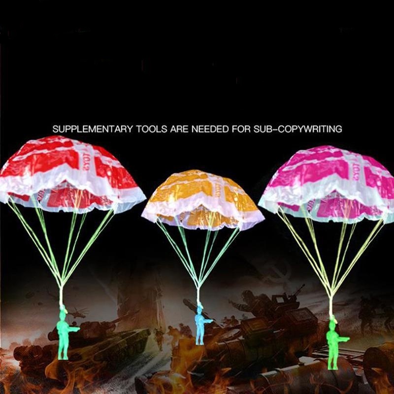 Đồ Chơi Lính Nhựa Nhảy Dù Ném Dù