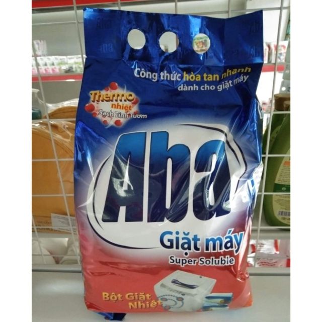 Bột giặt Aba 3kg giặt máy