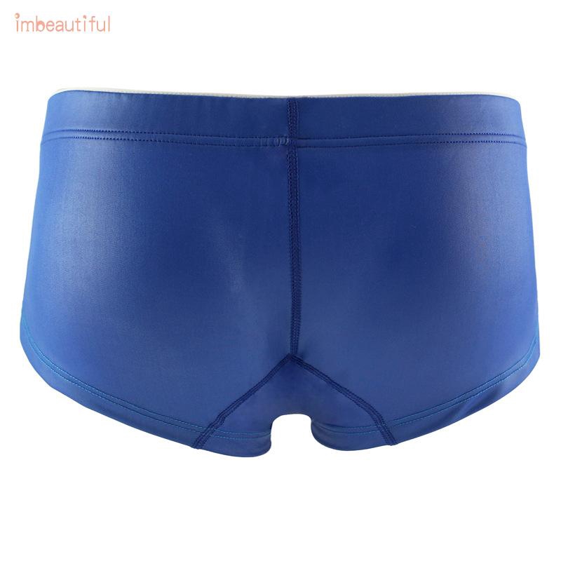 Male Briefs Solid Color Boxer Male Underwear Shorts Knickers Bulge Pouch Trunks Panties Thongs Bikini Clothing