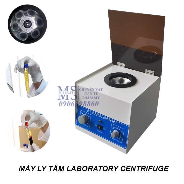 Máy quay ly tâm Electronic Centrifuge dùng trong PRP spa thẩm mỹ li tâm huyết tương
