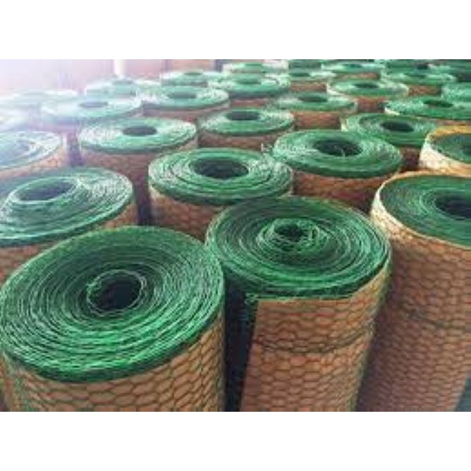 Lưới Mắt Cáo Xanh, Lưới Rào Sắt Bọc Nhựa Loại Khổ 1m Giá Rẻ Npp.