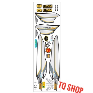 Tem rời wave s dán xe wave 110cc 100cc 50cc wave s wave rs