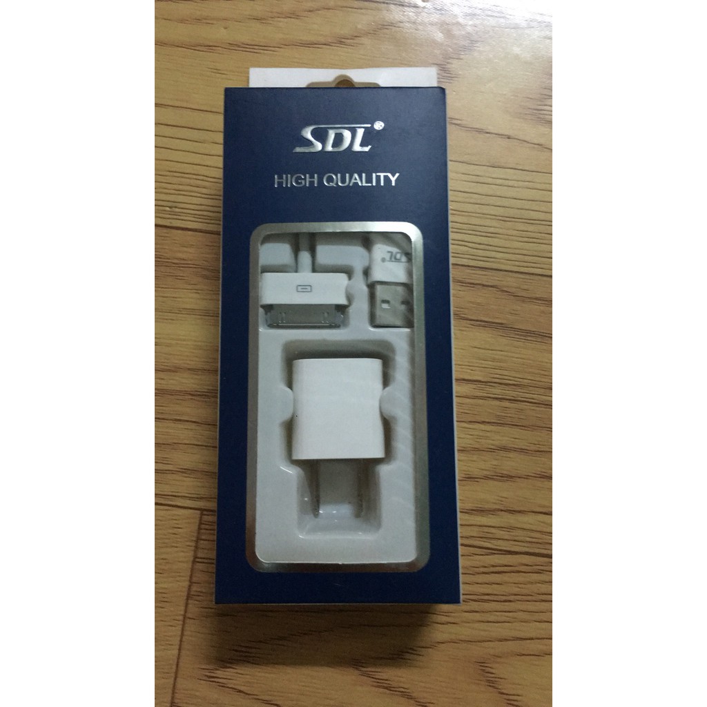 Bộ sạc iPhone 4  5   6  /Samsung chính hãng SDL