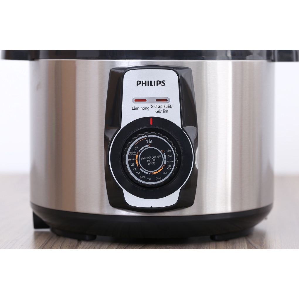 Nồi áp suất điện Philips HD2103/66 5 lít Tiếng Việt | HD2103 - Hàng qua sử dụng, tình trạng đẹp