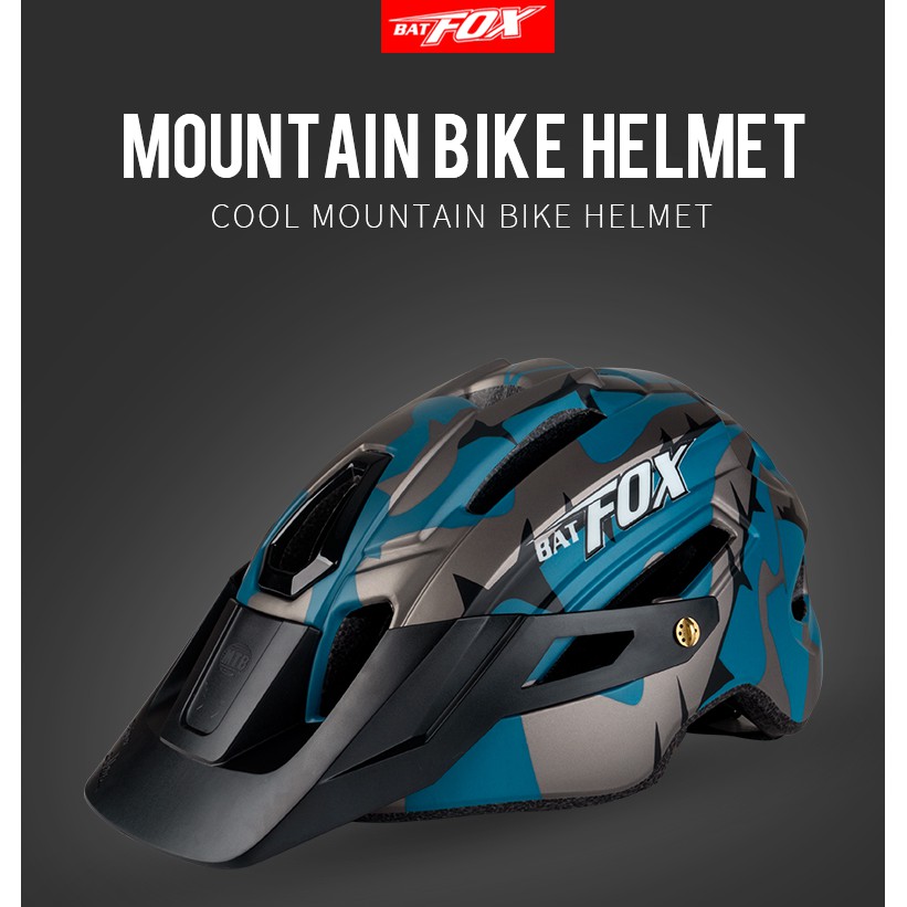 Mũ Bảo Hiểm Xe Đạp Kèm Đèn Đuôi Xe DH AM casco ciclismo bicicleta