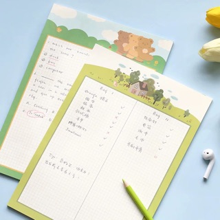 Giấy take note size A5 / B5 dễ thương của Note for