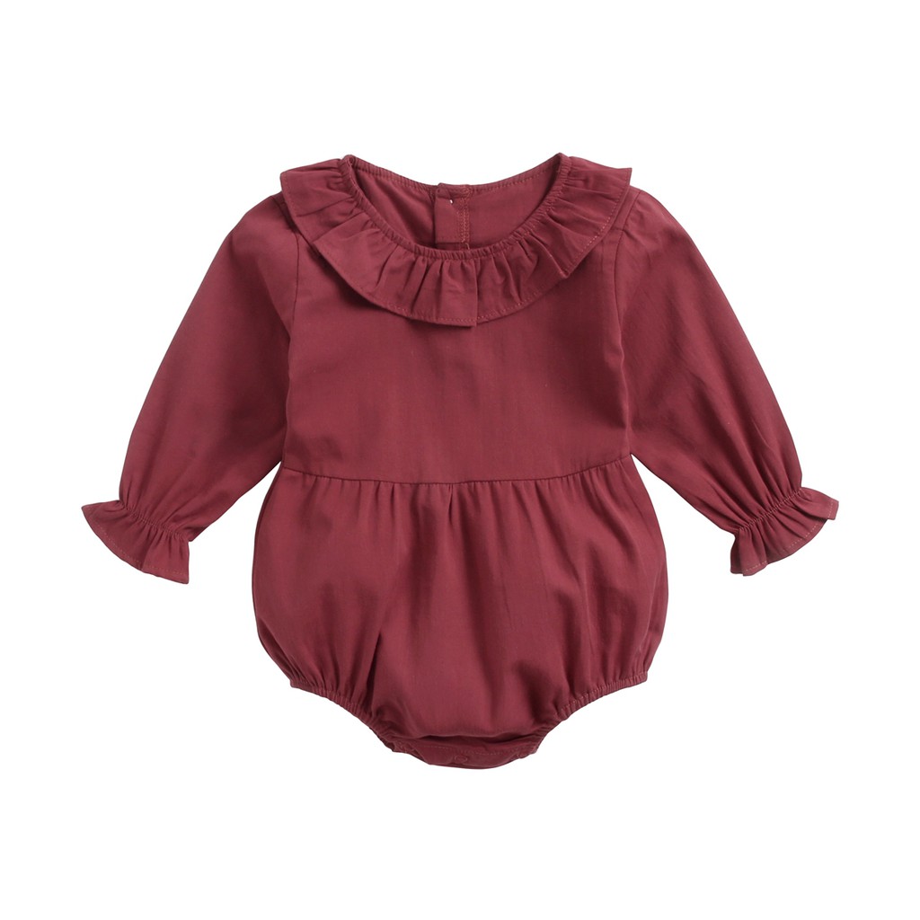 Đồ liền thân dài tay Sanlutoz thời trang ngọt ngào cho bé gái