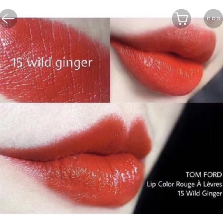 Son Tomford màu15 Wild Ginger cam pha đỏ | BigBuy360 - bigbuy360.vn