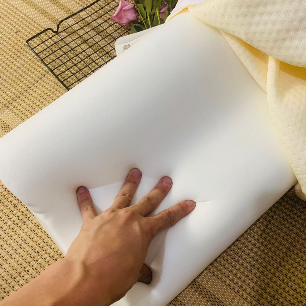 Gối cao su CHỐNG ĐAU GÁY , ngáy ngủ ZA RA (50x30x9cm)