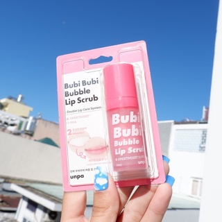 Tẩy Da Chết Sủi Bọt Thải Độc Môi Bubi Bubi Bubble Lips Crub