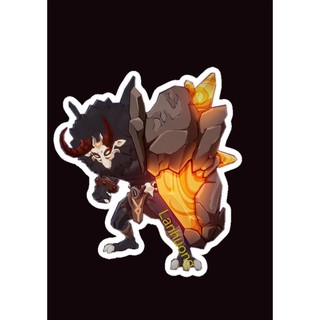 Decal nhân vật bạo đồ genshin impact