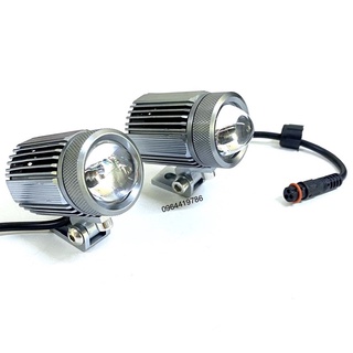 Đèn led trợ sáng mini 2 màu chính hãng AHE