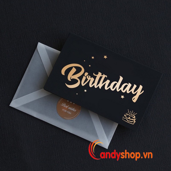 Thiệp chúc mừng sinh nhật, Thiệp Happy Birthday Candyshop88