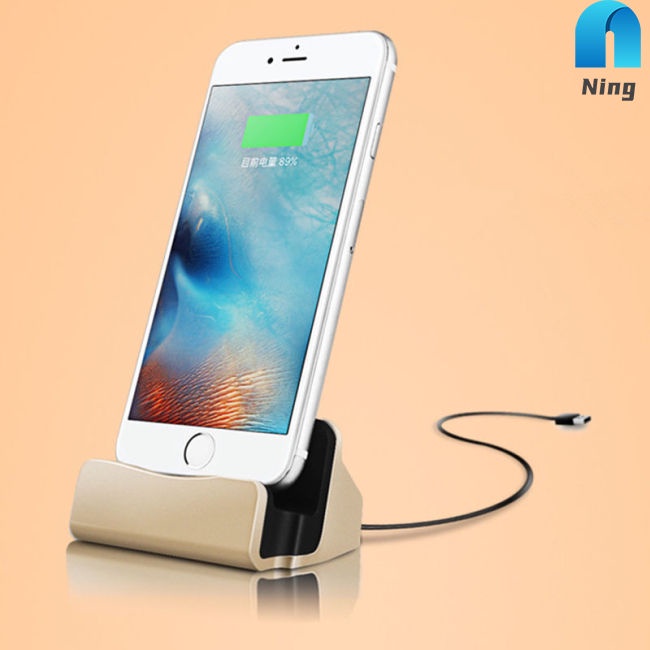 Đế Sạc Điện Thoại Và Đồng Bộ Hóa Dữ Liệu Để Bàn Cho Iphone 7 6s plus 6s 6 6plus 5s 5