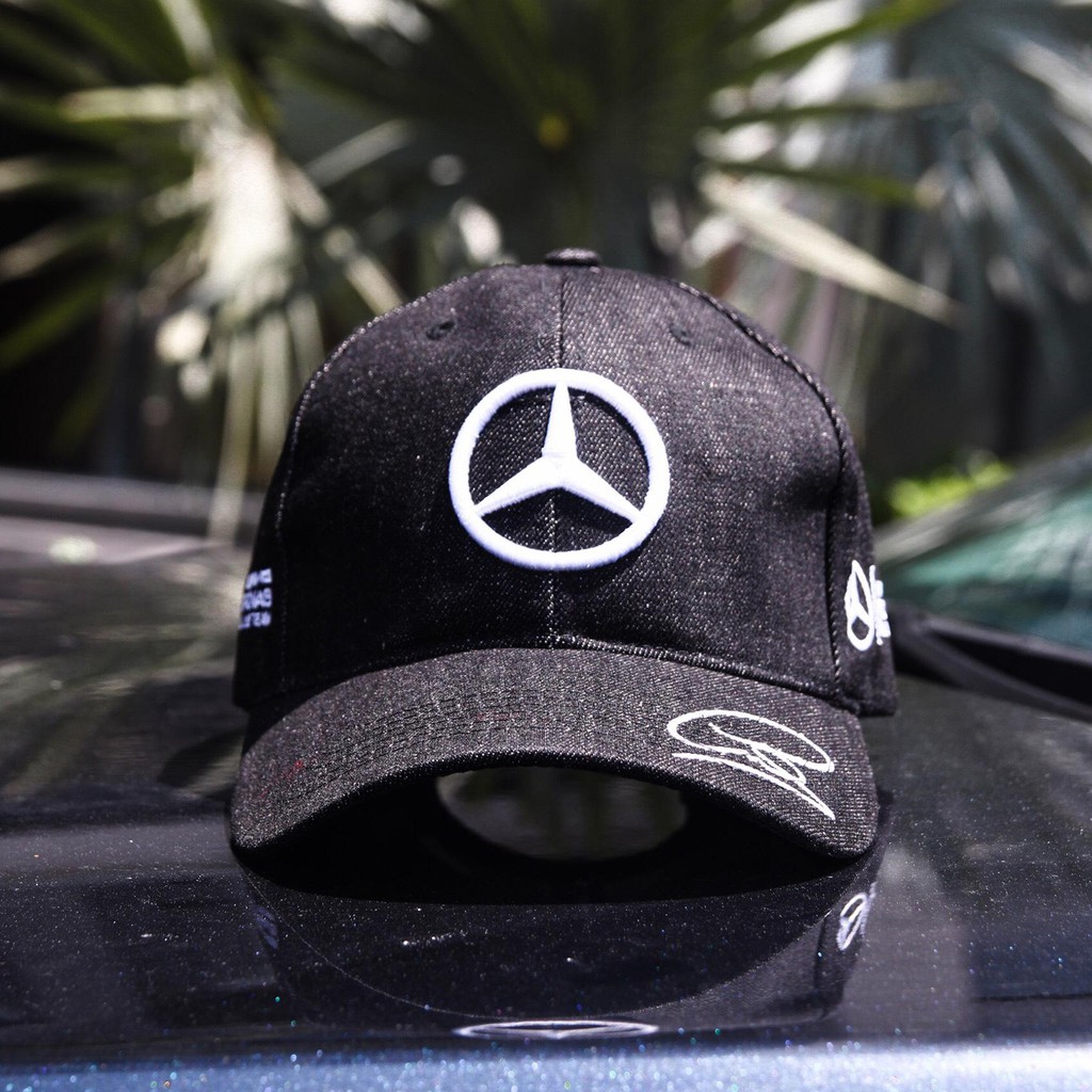 Mũ Lưỡi Trai Nam Mercedes Siêu Đẹp Cao Cấp Phong Cách Thể Thao Chính Hãng Màu Đen MU01