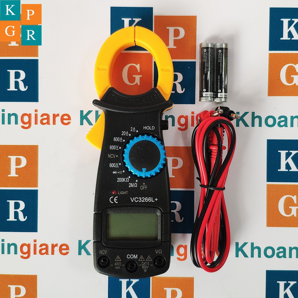 KPGR Ampe kìm VC3266L đo điện vạn năng