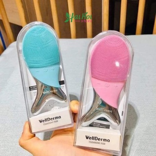 Máy rửa mặt , may rua mat hình con cá wellderma nhỏ gọn , tiện lợi và dễ sử dụng