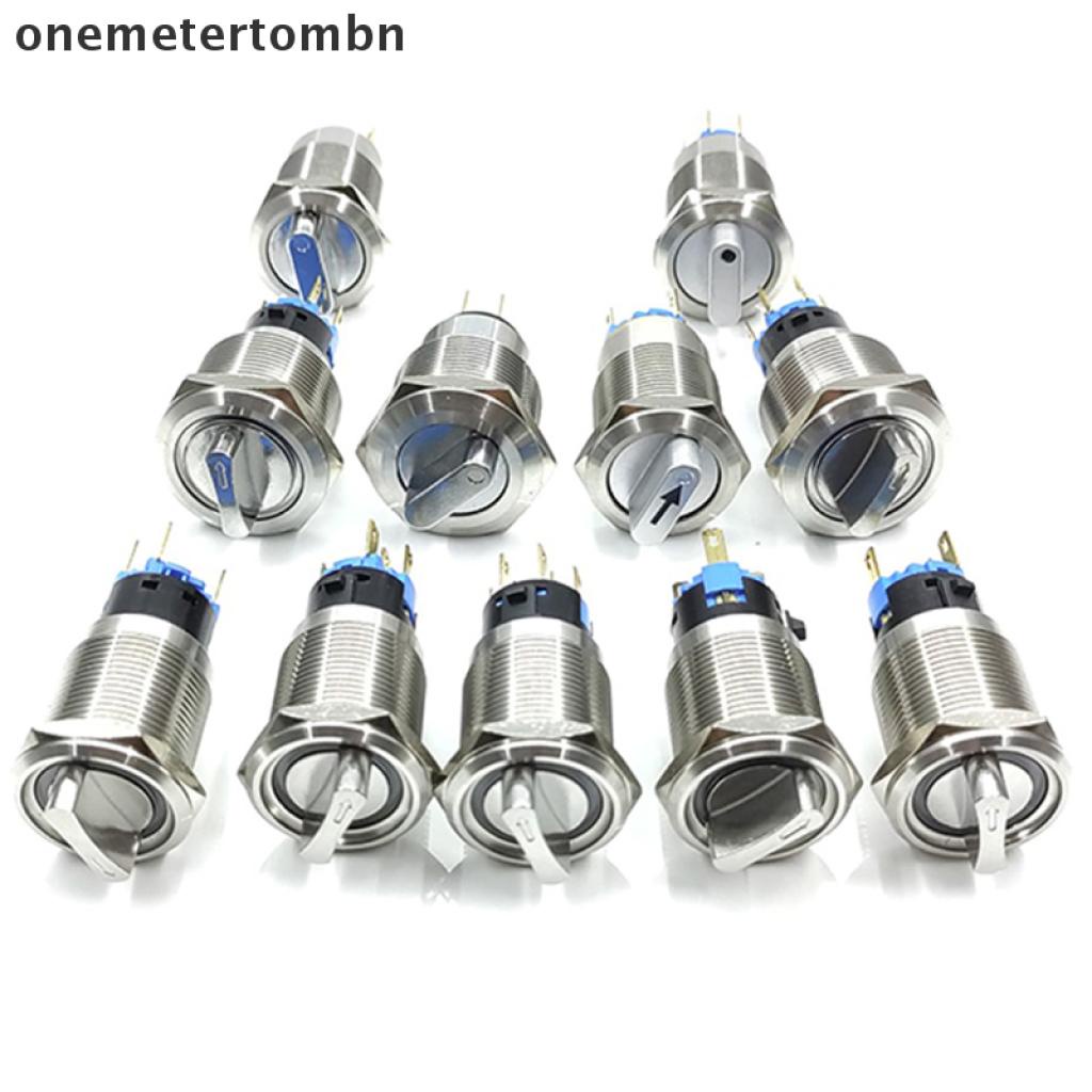 Công Tắc Xoay 2 / 3 Vị Trí Có Đèn Led Chống Thấm Nước