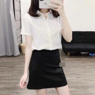 Áo Sơ Mi Nữ Công Sở Chất Lụa Cát Chống Nhăn