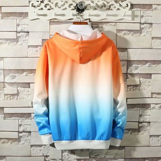 Áo Hoodie Nam Dài Tay Màu Gradient