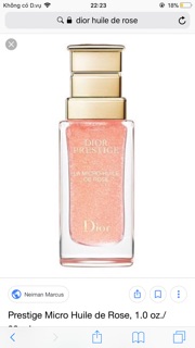 Dior Prestige Huil de rose Serum