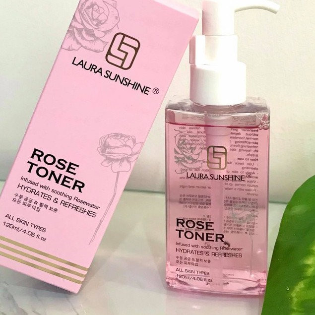 Nước hoa hông cân bằng da Nhật Kim Anh - Laura Sunshine Rose Toner