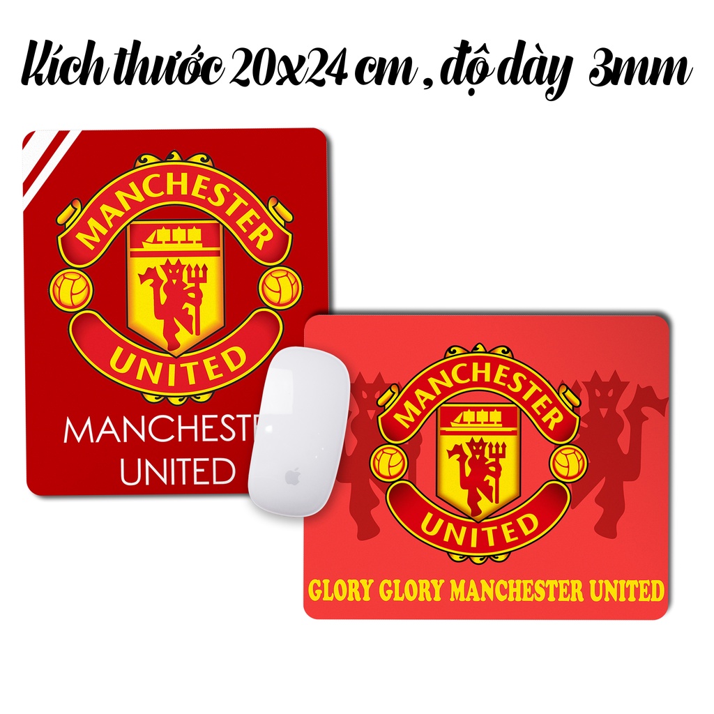 Lót Chuột Manchester United Nhiều Mẫu Cực Đẹp, Bàn Di Chuột Manchester United Có In Theo Yêu Cầu