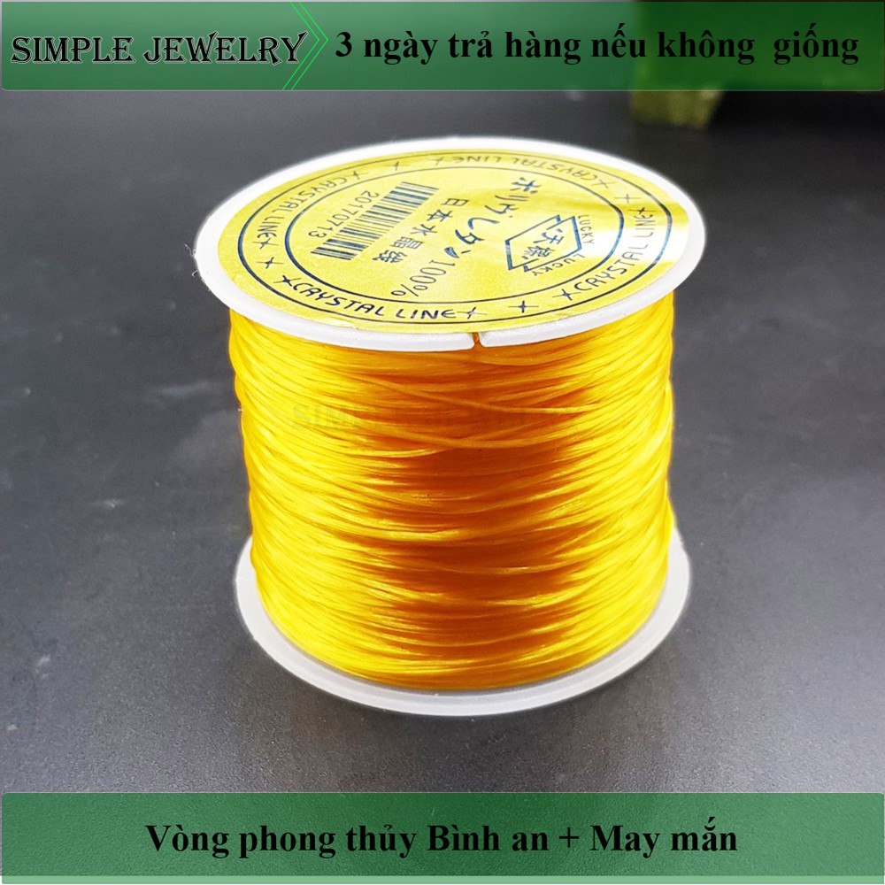 Dây xâu vòng đá chỉ chun co giãn và đàn hồi | BigBuy360 - bigbuy360.vn