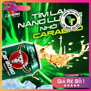 Nước tăng lực Carabao 250ml 6 lon