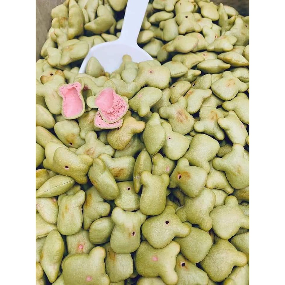 Bánh Gấu Kem Dâu ( Siêu Hot  100G / 250G / 500G )