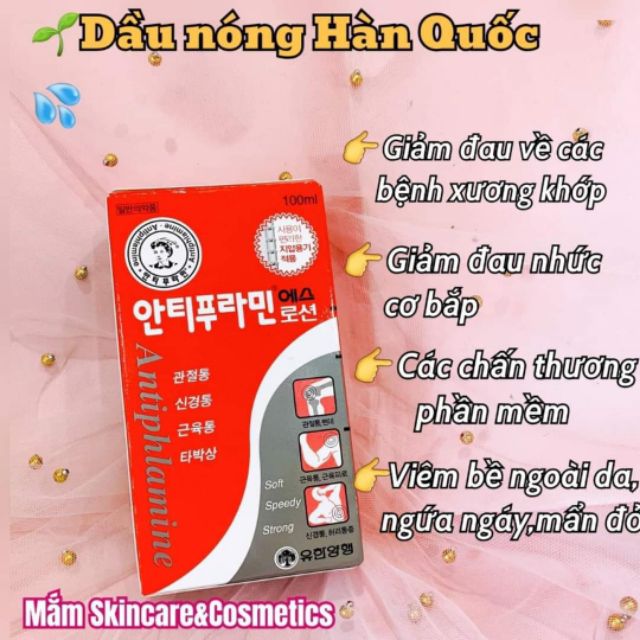 Dầu nóng hàn quốc chính hãng