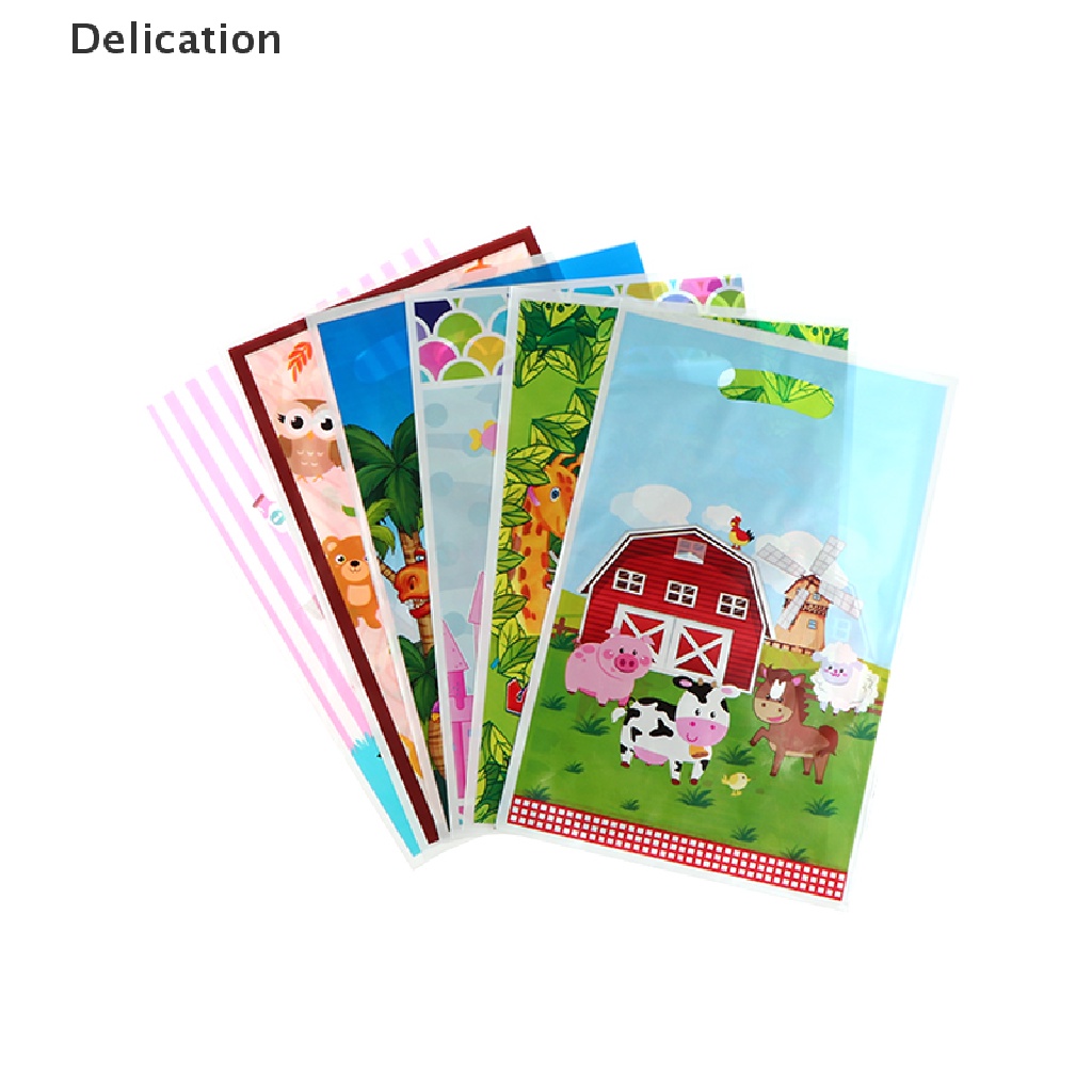Set 30 Túi Đựng Quà Hình Đuôi Nàng Tiên Cá Trang Trí Tiệc