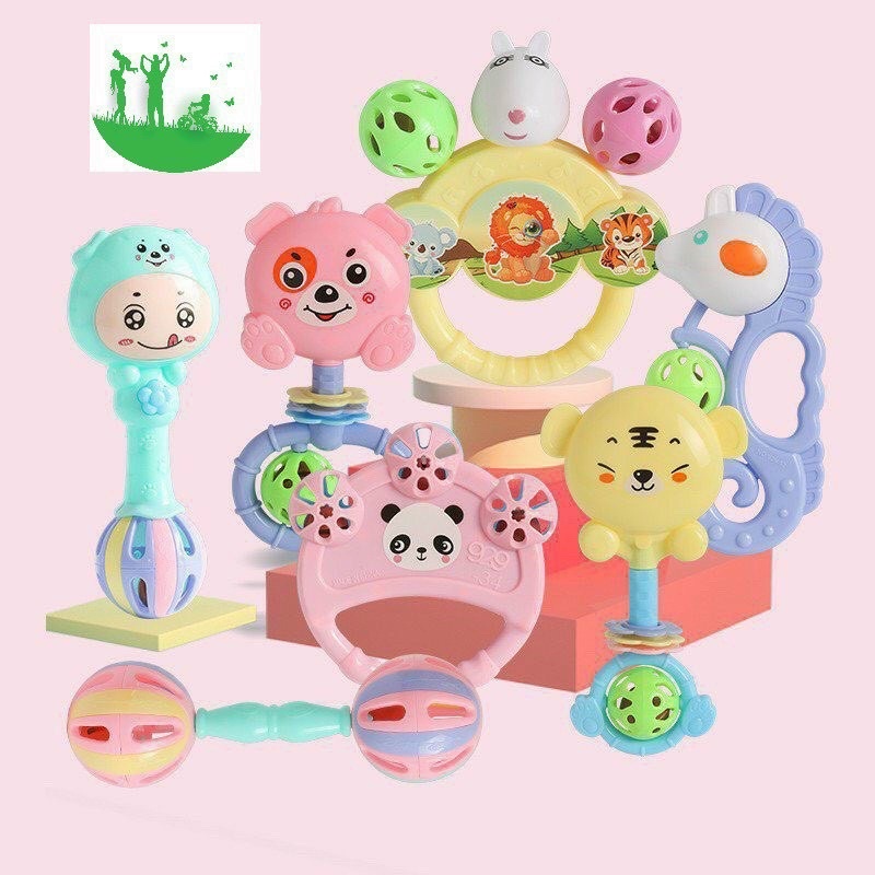 Set xúc sắc 7 chi tiết cho bé, đồ chơi xúc xắc cho bé