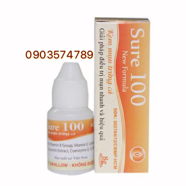 KEM MỤN SURE 100