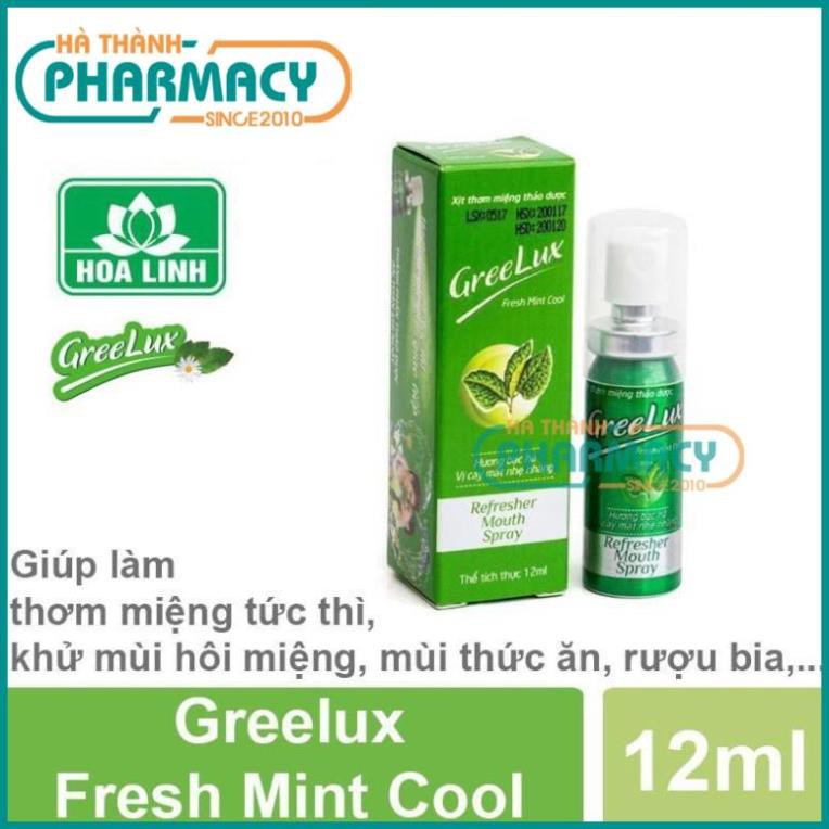 Greelux - Xịt thơm miệng thảo dược ( Lọ 12 ml)