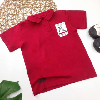 ÁO THUN CỔ TRỤ BÉ TRAI