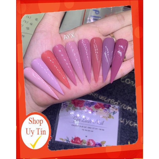 Sơn gel as hồng vỏ đỗ