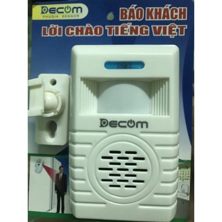 Báo khách lời chào tiếng việt