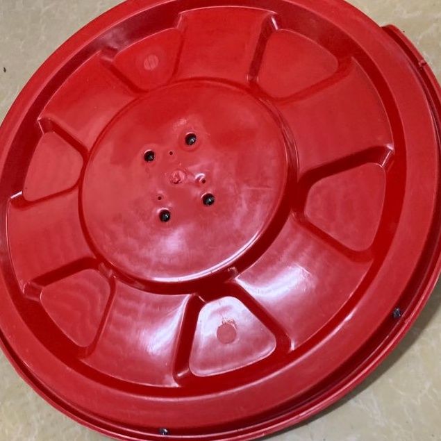 Gương Cầu Lồi Phi 45PC Gương Xóa Điểm Mù Có Mái Che Đường Kính 45 cm