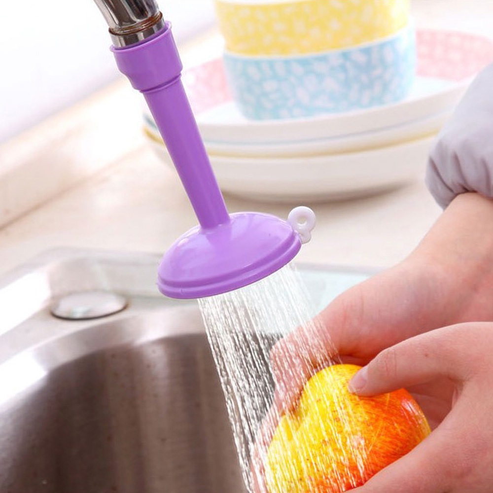 Vòi lọc nước chống văng tiết kiệm nước có thể điều chỉnh nhiều màu sắc