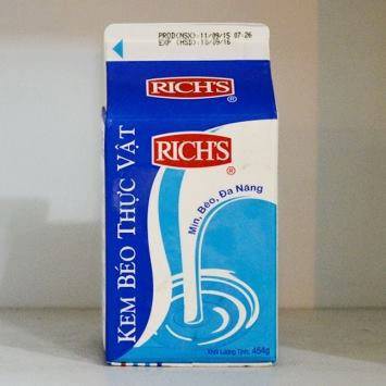 Kem béo thực vật Rich’s lùn 454g