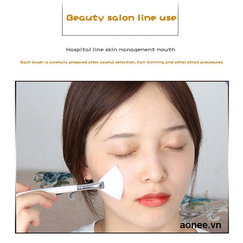 ✨✨Cọ Peel Cọ Đắp Mặt Nạ Trang Điểm Hình Cánh Quạt Chổi Cán Dài Chổi Mask Phong Cách Hàn Quốc