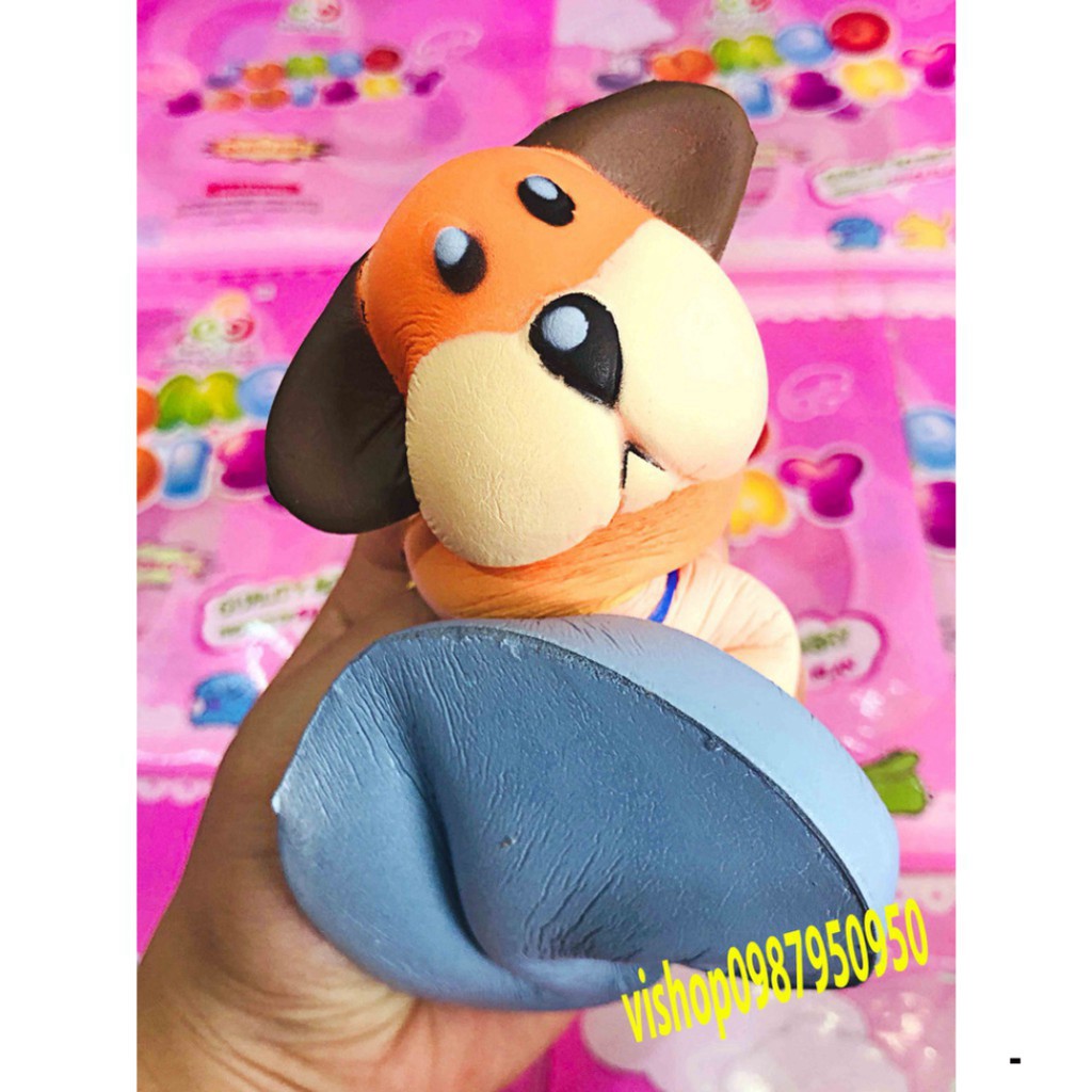 ĐỒ CHƠI SQUISHY CHÓ BUỒN TRÔNG NHÀ