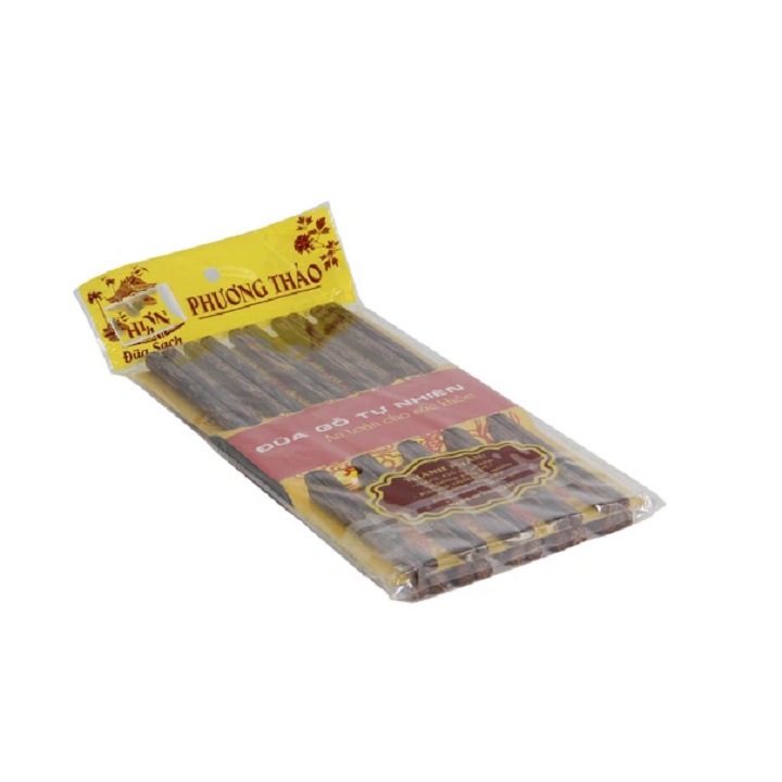 Đũa dừa cao cấp hộp 10 đôi chống mốc mối mọt - Hàng chất lượng an toàn cho sức khỏe