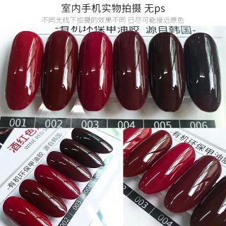 Set sơn kaniu đỏ