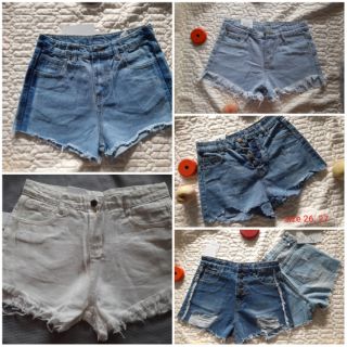 HÀNG SẴN SALE SHOCK QUẦN SHORT JEAN CẠP CAO