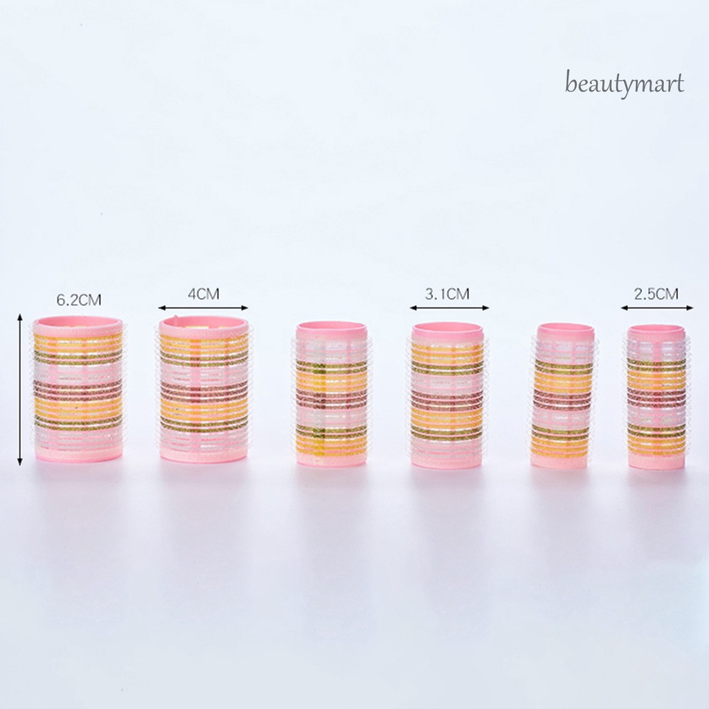 [Hàng mới về] Bộ 6 lô uốn tóc xoăn tự nhiên cỡ lớn đàn hồi cho nữ tạo kiểu tóc