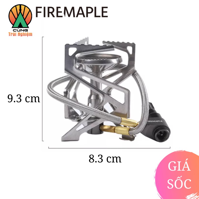 Bếp Gas Điều Chỉnh Áp Suất Polaris Fire Maple FMS-Pol01 Nhỏ Gọn Chuyên Dụng Cho Du Lịch, Dã Ngoại Cắm Trại