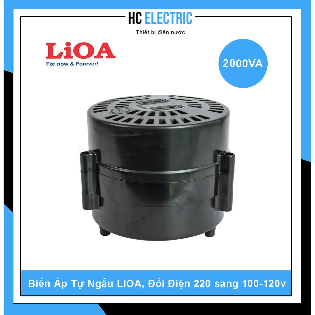 [ LIOA ] Biến Áp Đổi Nguồn LIOA (Nguồn Vào 220V / Nguồn Ra 100-120V) 200/400/600VA